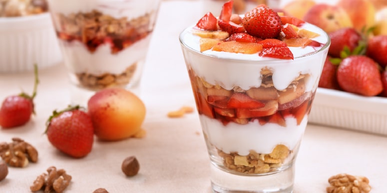 4th of July Granola Parfaits