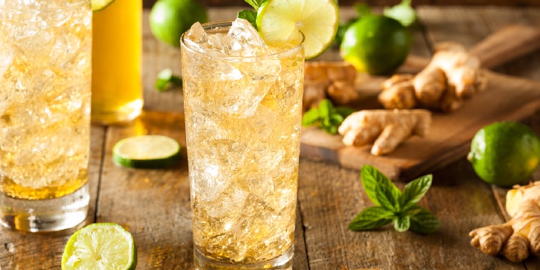 Ginger Beer Mocktail