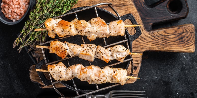 Grilled Chicken Kebabs