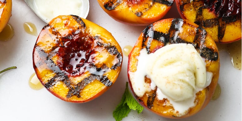 Grilled Peaches