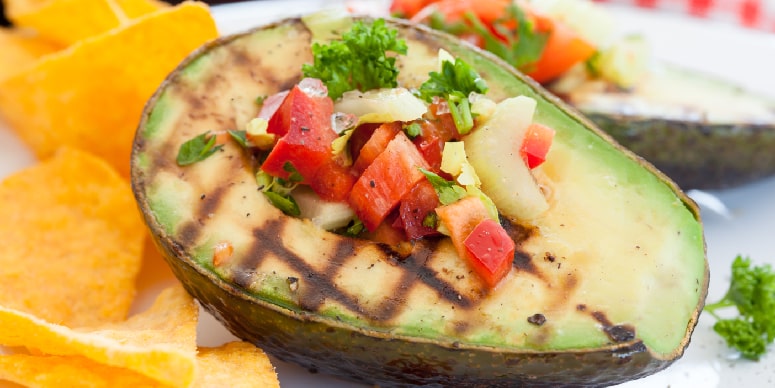 Grilled Stuffed Avocado