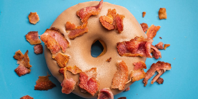 Maple Bacon Donuts