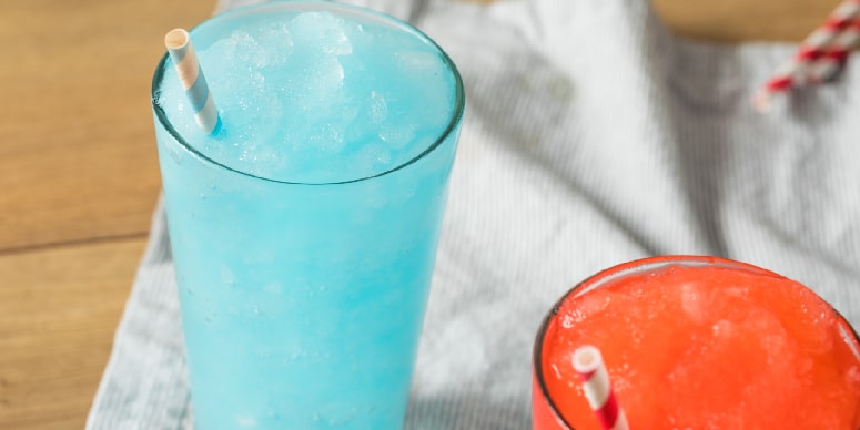 Red White and Blue Frozen Sangria