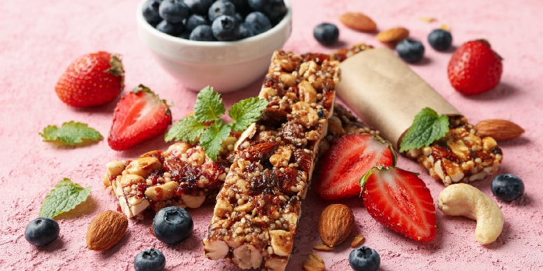 Red White and Blueberry Crumb Bars