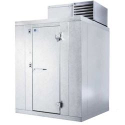 Kolpak Qs7 066 Ct 6 X 6 X 7 6 Indoor Walk In Cooler With Aluminum Floor Walk In Freezer Solid Doors