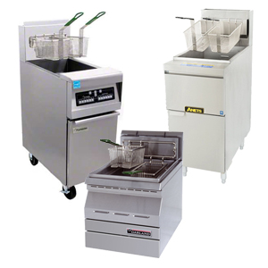 Commercial Fryers for Restaurant - Deep Industrial Fryers: Gas