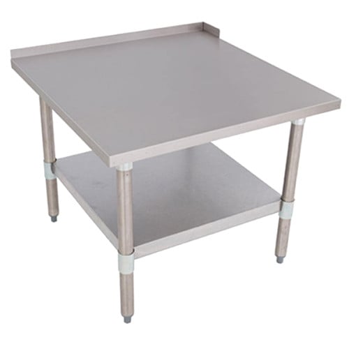 Stainless Steel Equipment Stands with Aluminum Undershelf