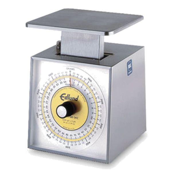 Edlund Dr34 C Combination U S And Metric 34 Oz 1000 G Portion Scale With 6 X 6 3 4 Platform