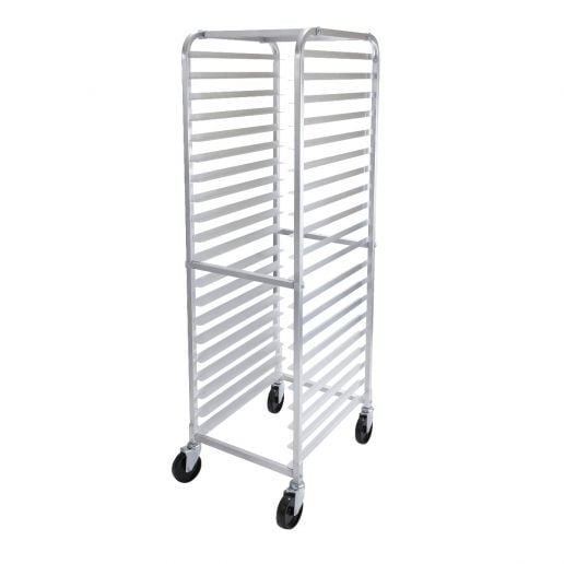 Winco ALRK-20 20 Pan Unassembled End Load Full Height Bun / Sheet Pan Rack