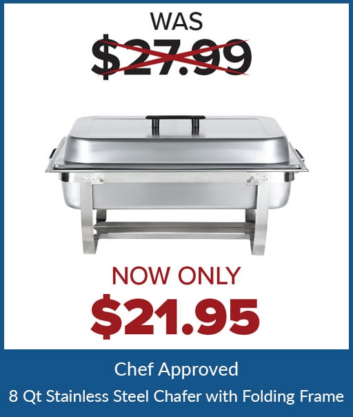 Stainless Steel Chafer