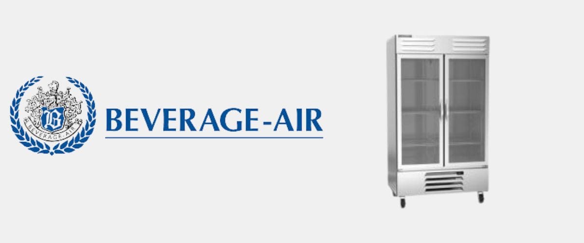 Beverage Air Vista Two Section Reach-In Refrigerators