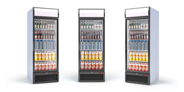 Beverage refrigerator