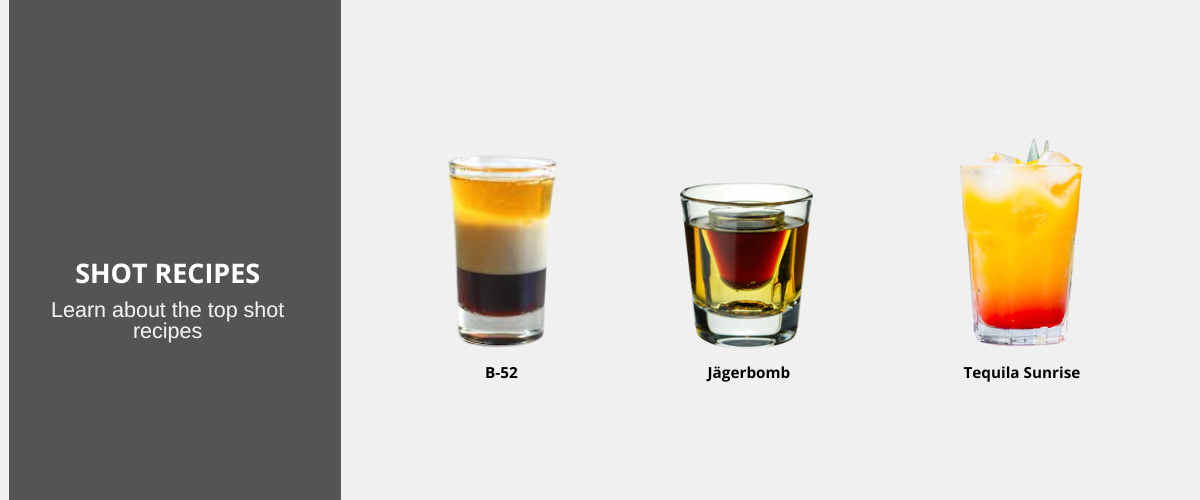 What's the difference between a shot glass, jigger and shooter