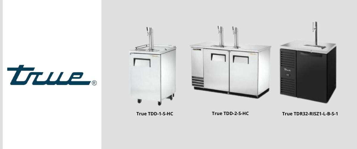 True Direct Draw Kegerator