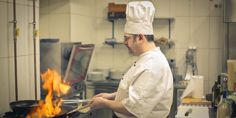 Why are chefs' hats so tall