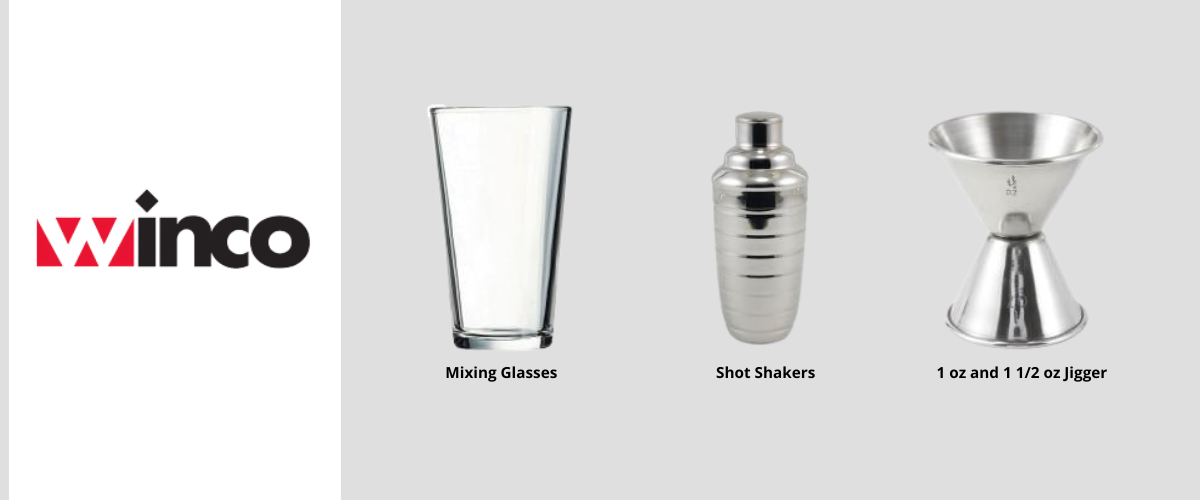 1 PC Cocktail Shaker 3 Size Jigger Double Single Shot Measure Cup Bar Drink  Wine Short Cocktail Party